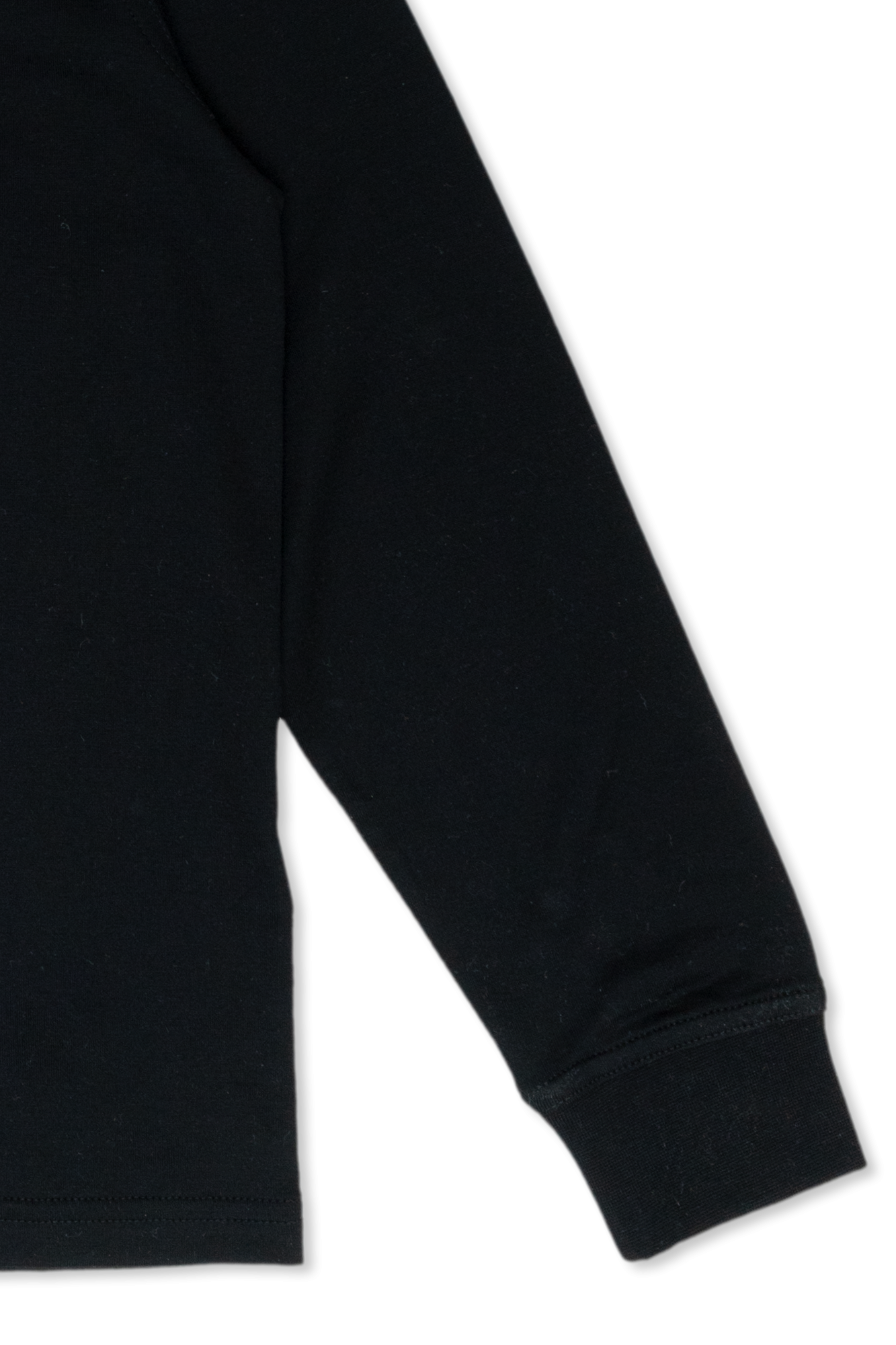Black 'Cedar' T - shirt with long sleeves Burberry Kids -  SchaferandweinerShops Canada - burberry grey cardigan